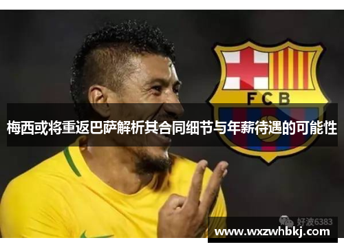 梅西或将重返巴萨解析其合同细节与年薪待遇的可能性