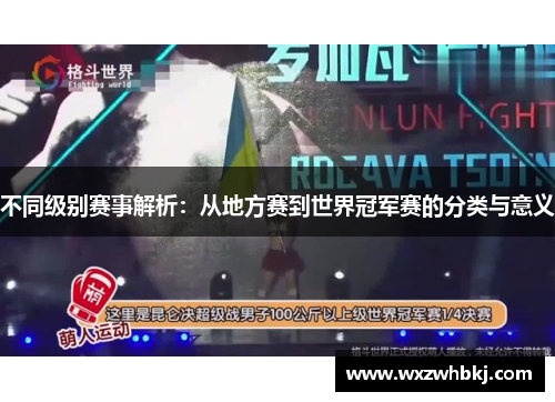 不同级别赛事解析：从地方赛到世界冠军赛的分类与意义