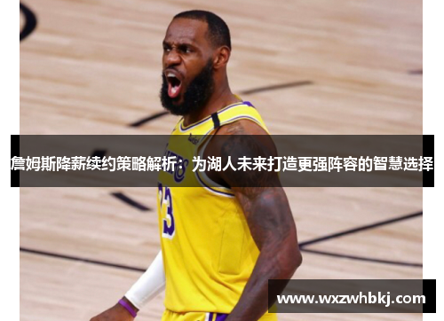 詹姆斯降薪续约策略解析：为湖人未来打造更强阵容的智慧选择